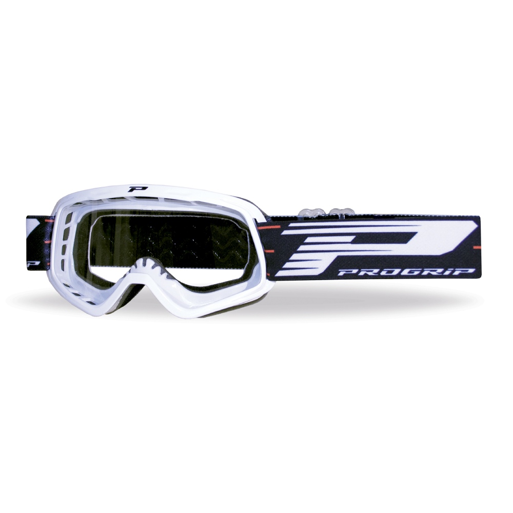 Goggles Pro Grip CH Kid - White clear lens 3101-101-CH