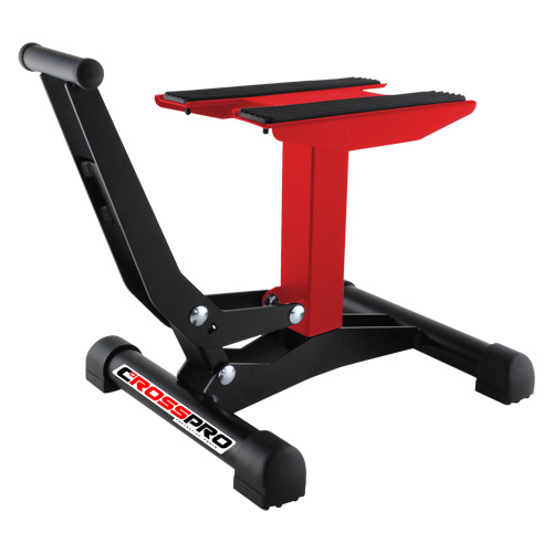 Motorcycle lift stand CrossPro red