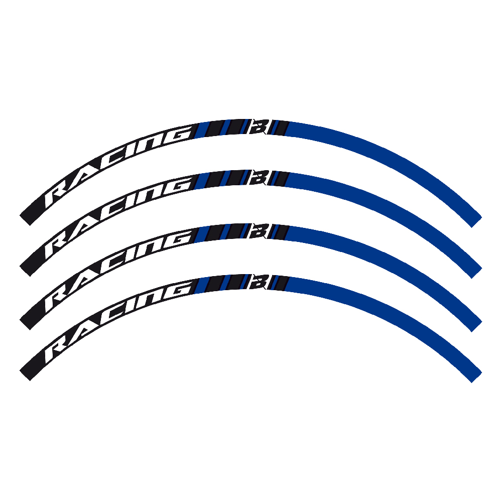 Kit sticker Wheel Blackbird blue Kit sticker Wheel Blackbird blue