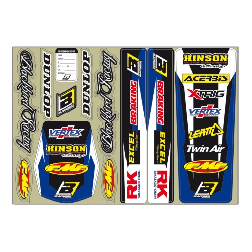 Graphics kit universal - blue Graphics kit universal - blue