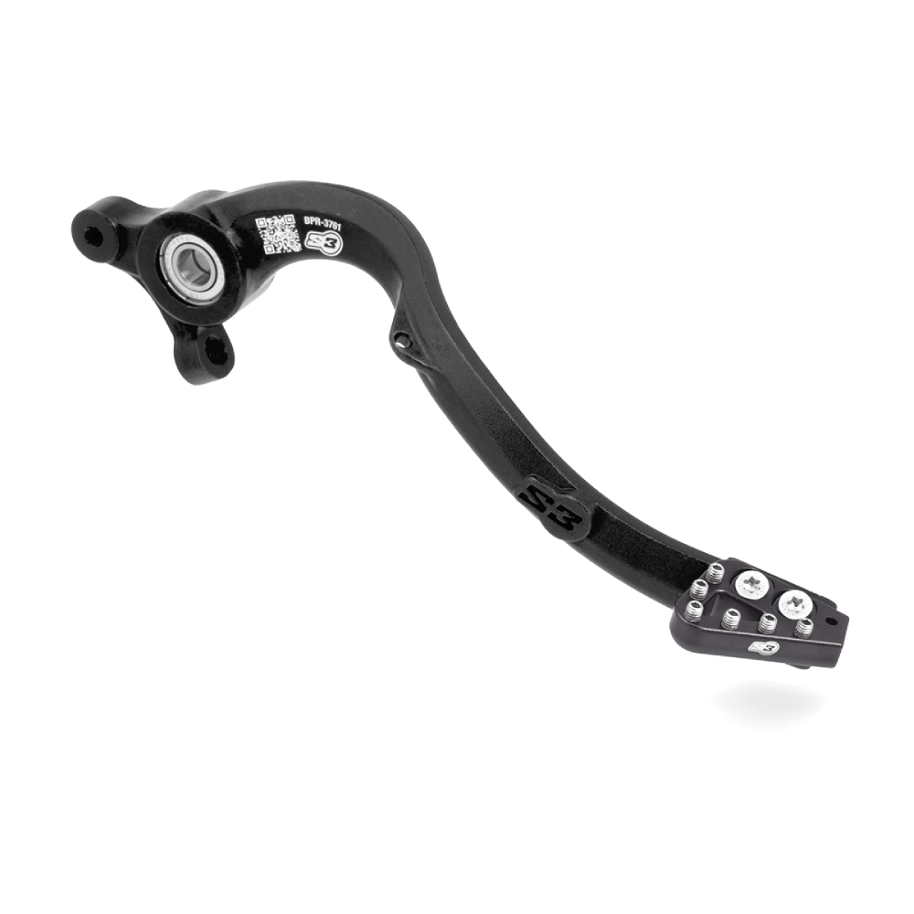 Brake Pedal S3 Husqvarna 250 TE (24-27) black BPR-3761-B