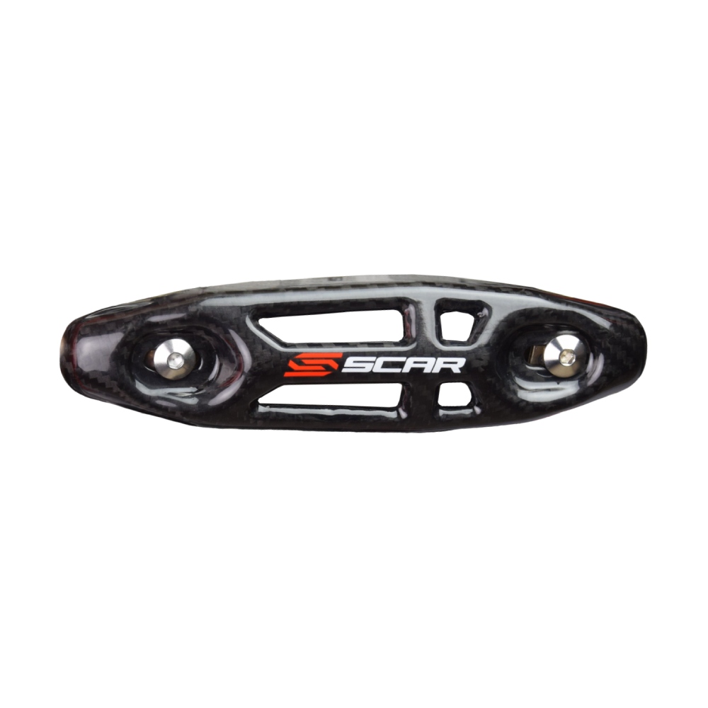 Universal carbon 4-stroke exhaust header guard Scar Universal carbon 4-stroke exhaust header guard Scar