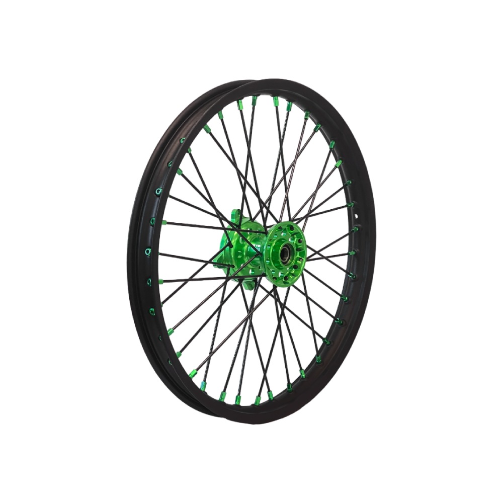 Wheel Kawasaki KX 250 F (06-20) front 21x1.60 green DS50.FB21V