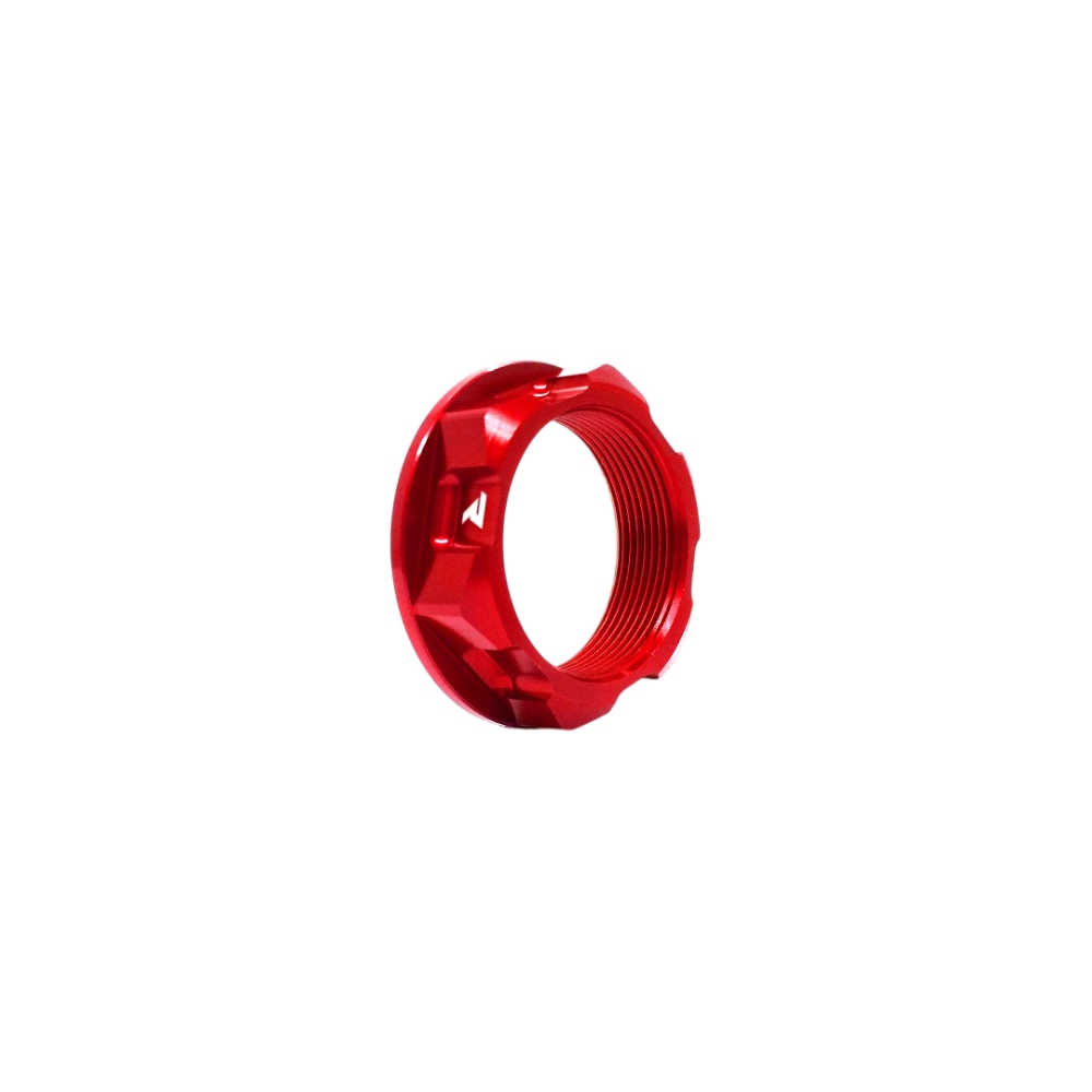 Steering stem nut Honda CR 125 (01-07) red DS88.0001R