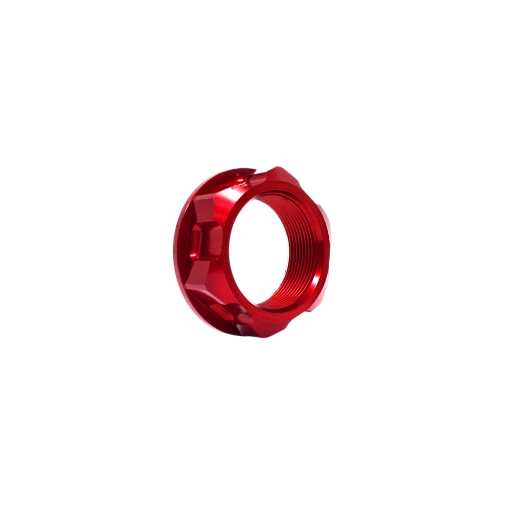 Steering stem nut Suzuki RM 125 (04-12) red DS88.0002R