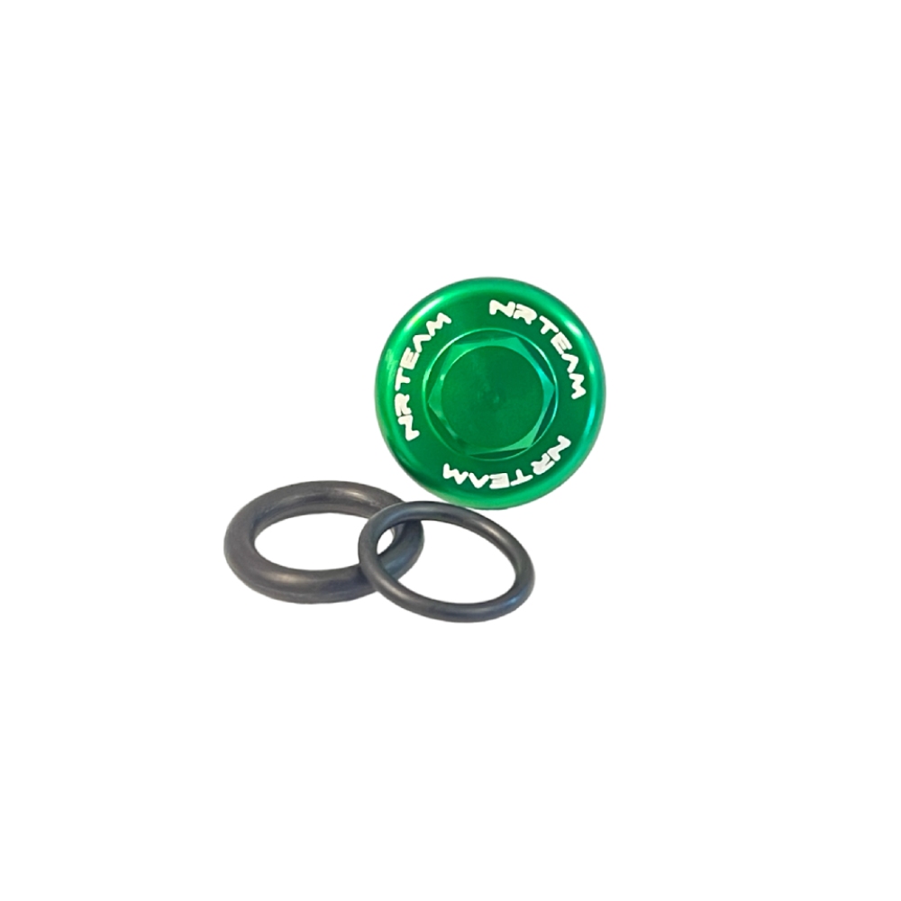 Oil filler cap Fantic 250 XEF (21-25) green DS88.2003V