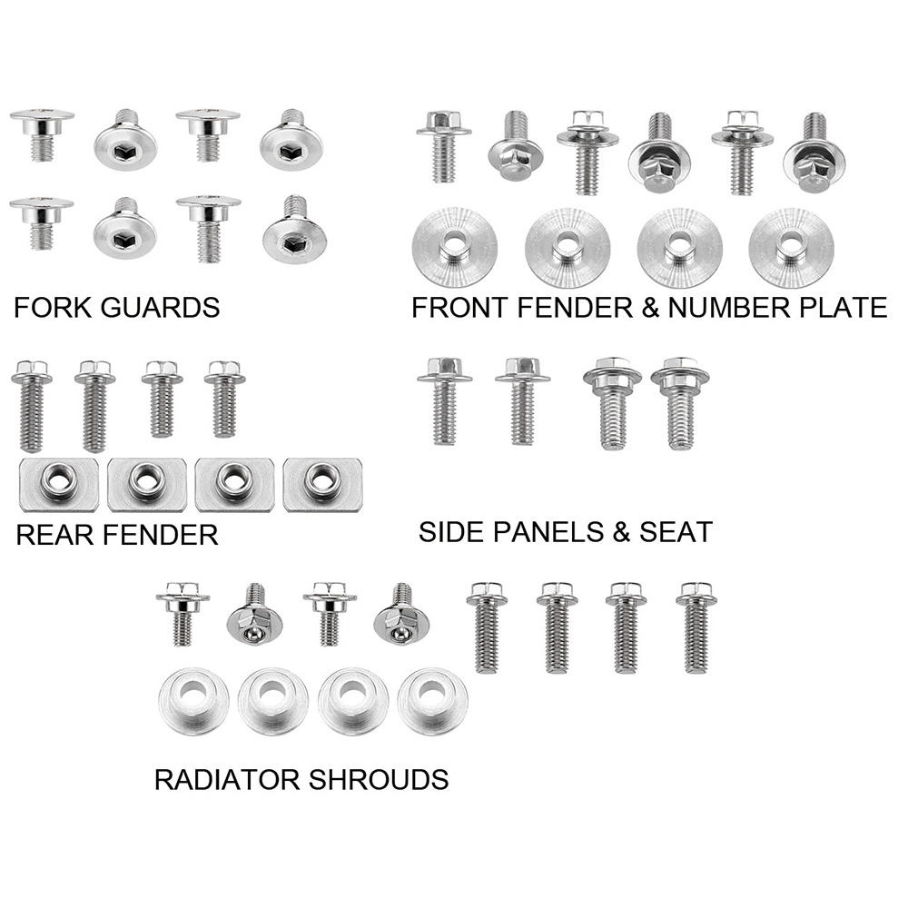 Plastics Screw Kit Honda CRF 450 R (09-12) DS89.5102