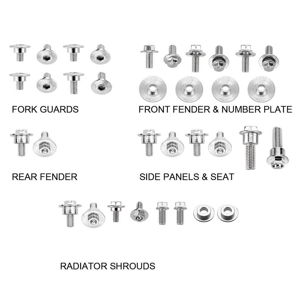 Plastics Screw Kit Honda CRF 450 R (17-21) DS89.5104