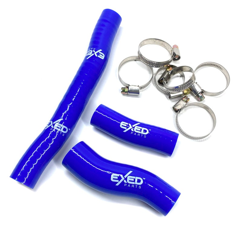 Radiator hoses KTM 300 EXC (20-23) blue - Exed E-SH-K2-B