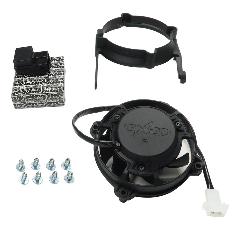 Radiator fan kit KTM 450 EXC-F (20-23) automatic Exed EX-RFT-K2-TP