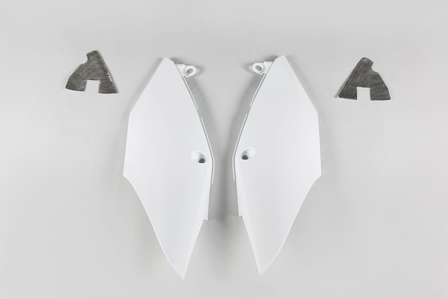 Side number plates Honda CRF 250 RX (19-21) white* HO04684-041