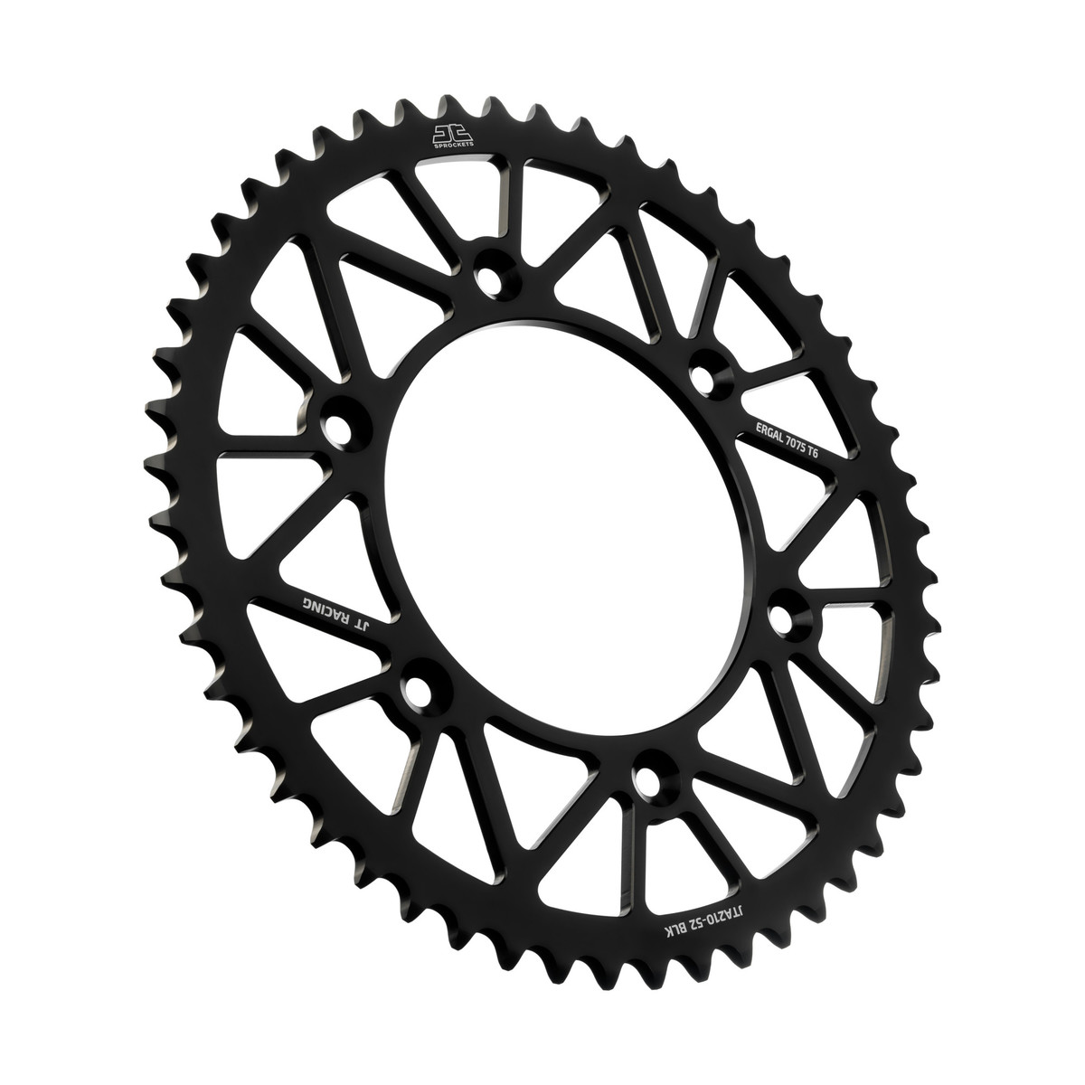 Rear sprocket JT ergal Beta RR 390 (15-25) 52 teeth black JTA210.52BLK