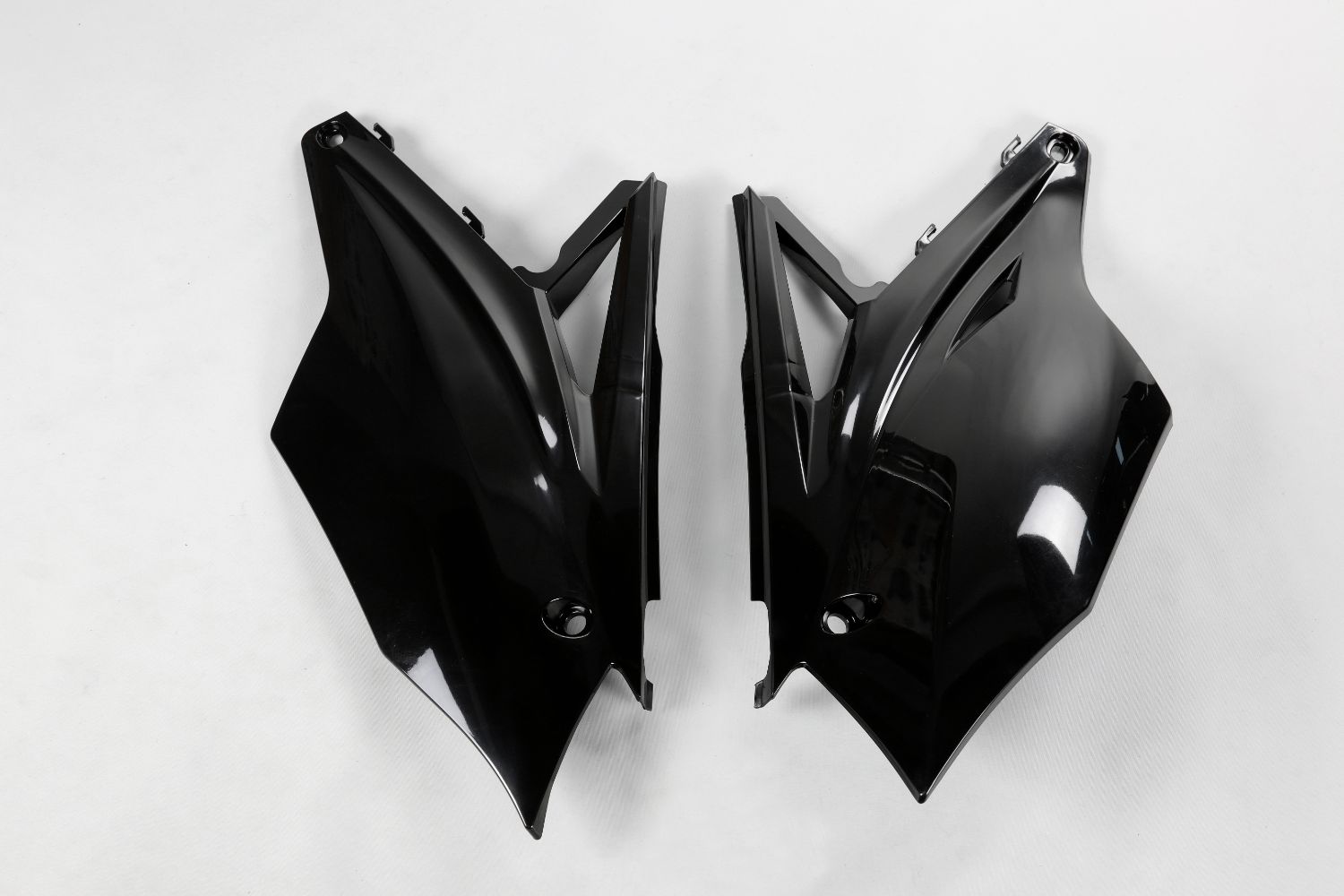 Side number plates Kawasaki KX 450 F (16-18) black KA04737-001