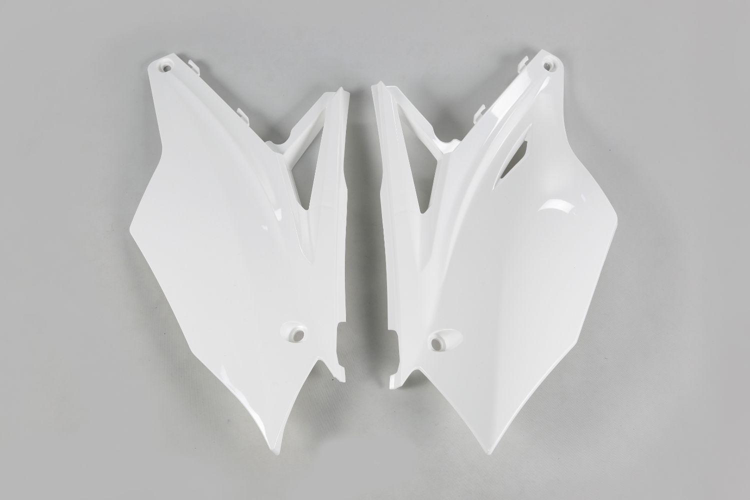 Side number plates Kawasaki KX 450 F (16-18) white* KA04737-047