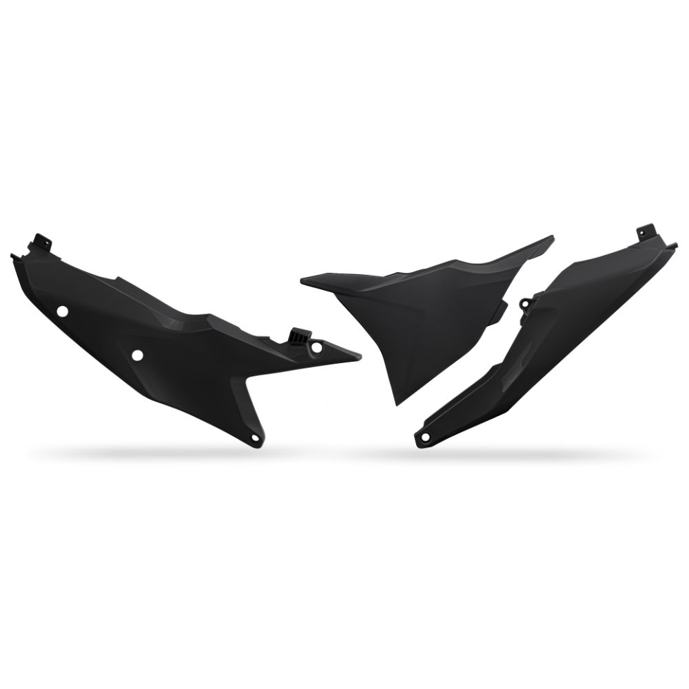 Side number plates KTM 125 SX (23-26) black KT05012-001