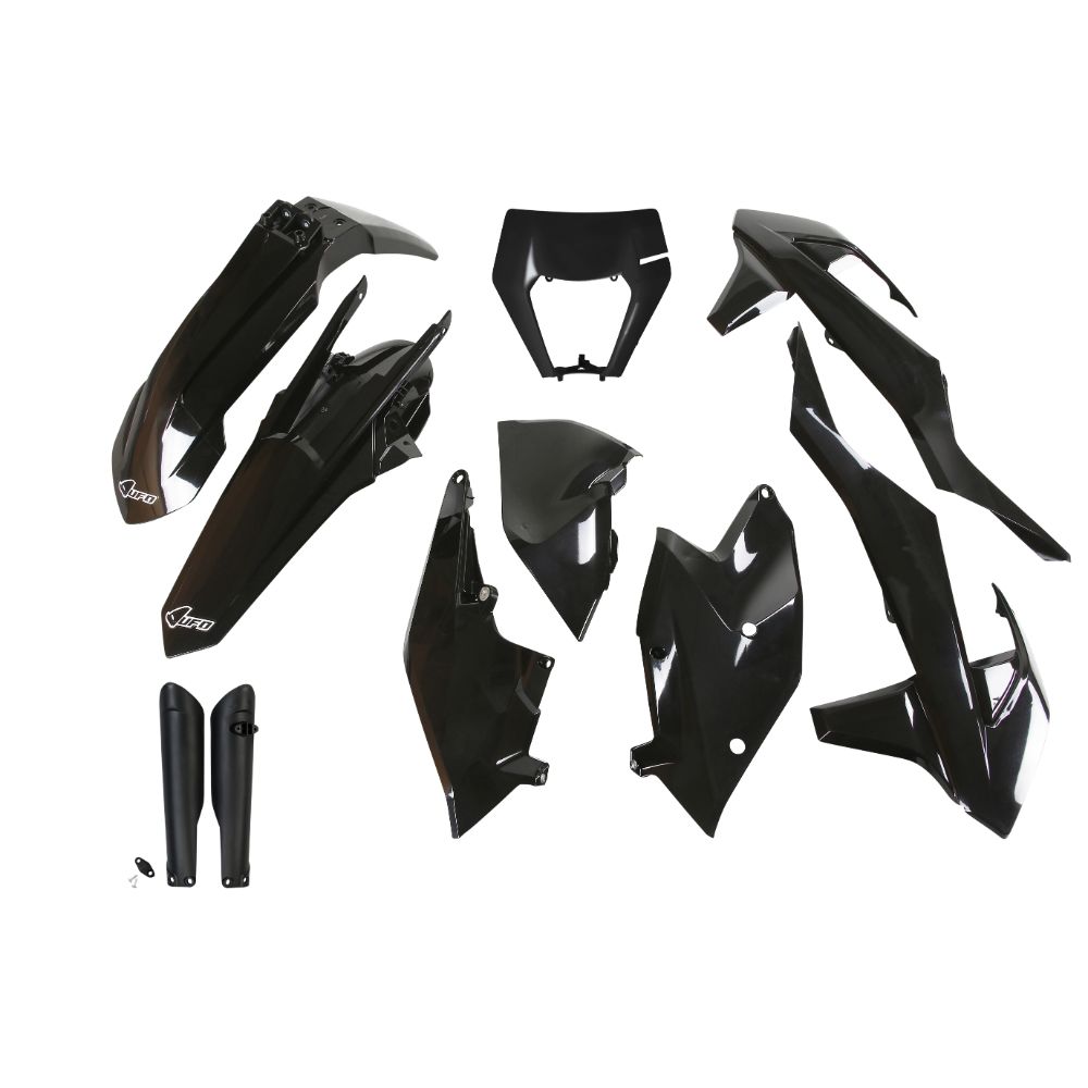 Plastics kit KTM 300 EXC (17-19) - colour black KTKIT523F-001