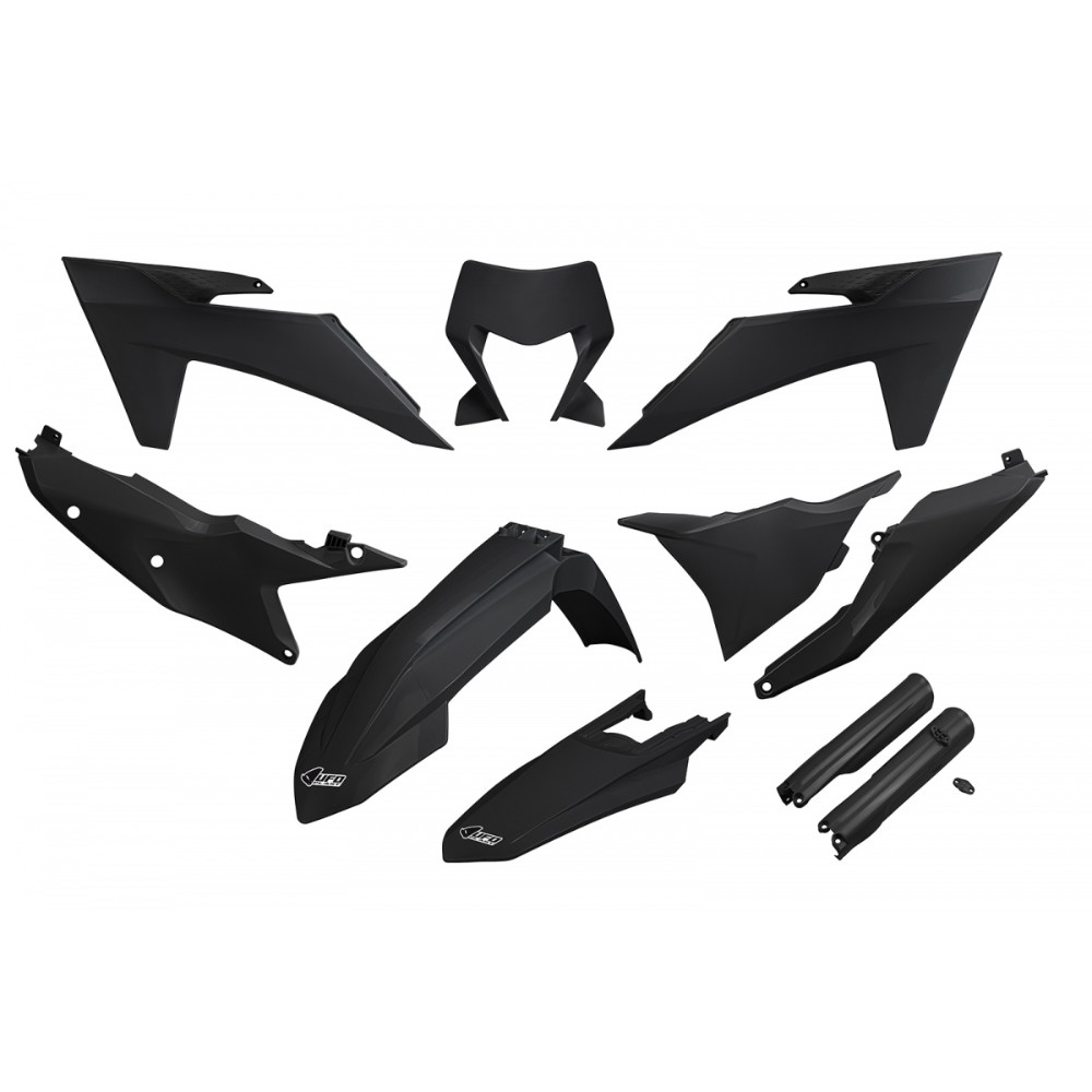 Plastics kit KTM 350 EXC-F (24-25) - colour black KTKIT530F-001