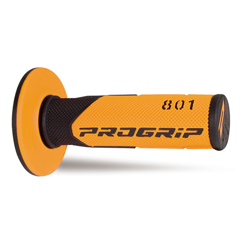 Pair of Grips off-road Pro Grip 801 - black orange