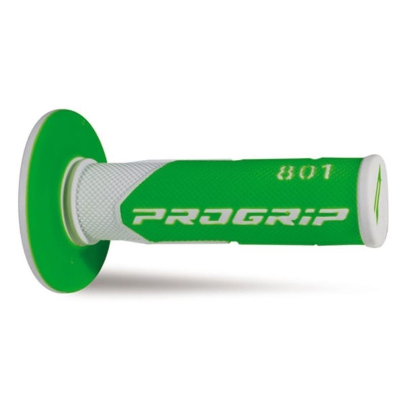 Pair of Grips off-road Pro Grip 801 - white neon green PG-801-241