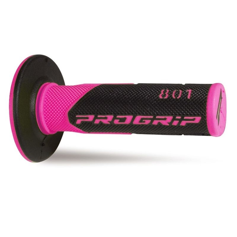 Pair of Grips off-road Pro Grip 801 - fuchsia fluo black