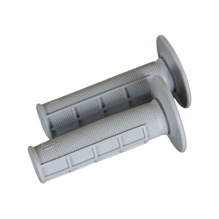 Pair of Grips off-road Renthal Original Diamond/Waffle Soft - grey chiaro