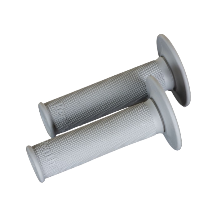 Pair of Grips off-road Renthal Original Full Diamond Soft - grey chiaro