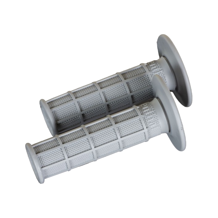 Pair of Grips off-road Renthal Original Full Waffle Soft - grey chiaro