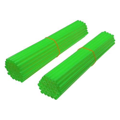 Set of 80 spoke covers green Set of 80 spoke covers green
