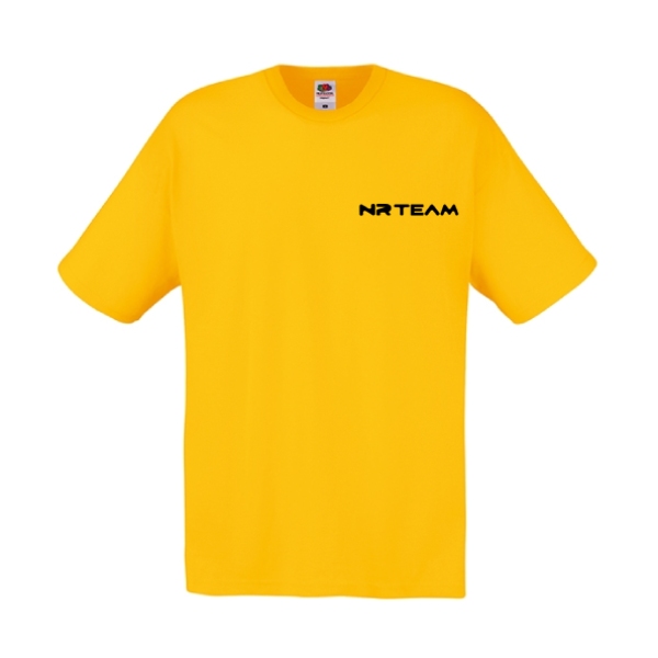 T-shirt NRTeam yellow - Size M